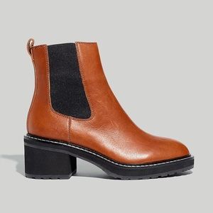 Madewell Carina Platform Chelsea Boot NWOB size 8